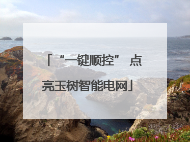 “一键顺控” 点亮玉树智能电网