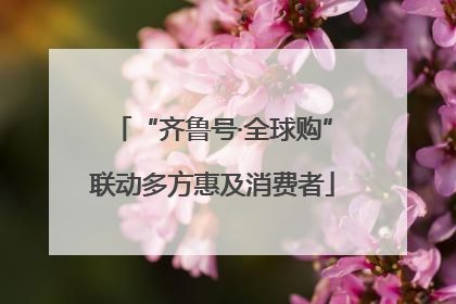 “齐鲁号·全球购”联动多方惠及消费者