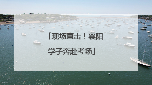 现场直击！襄阳学子奔赴考场