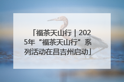 福茶天山行｜2025年“福茶天山行”系列活动在昌吉州启动
