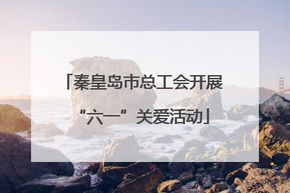 秦皇岛市总工会开展“六一”关爱活动