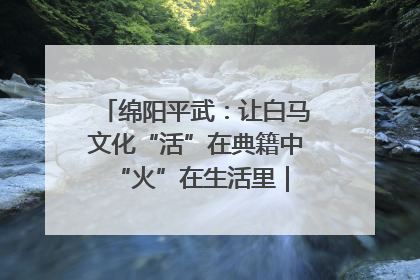 绵阳平武：让白马文化“活”在典籍中 “火”在生活里｜新闻发布最前线