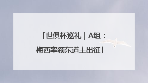 世俱杯巡礼｜A组：梅西率领东道主出征