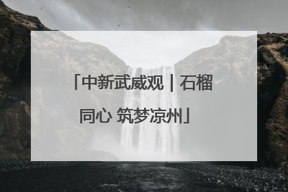 中新武威观｜石榴同心 筑梦凉州