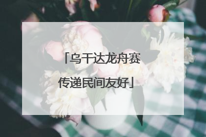乌干达龙舟赛传递民间友好