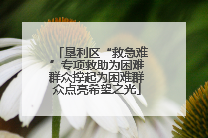垦利区“救急难”专项救助为困难群众撑起为困难群众点亮希望之光
