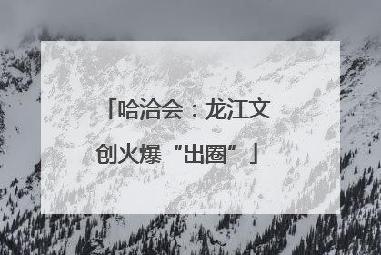 哈洽会：龙江文创火爆“出圈”