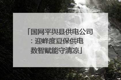 国网平舆县供电公司：迎峰度夏保供电  数智赋能守清凉