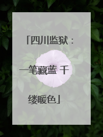 四川监狱：一笔藏蓝 千缕暖色