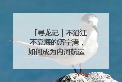寻龙记｜不沿江不靠海的济宁港，如何成为内河航运的“绝对主力”