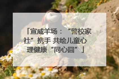 宣威羊场：“警校家社”携手 共绘儿童心理健康“同心圆”