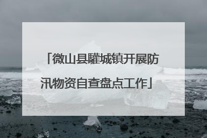 微山县驩城镇开展防汛物资自查盘点工作