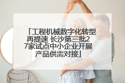 工程机械数字化转型再提速 长沙第三批27家试点中小企业开展产品供需对接
