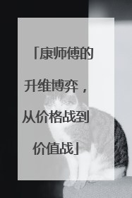 康师傅的升维博弈，从价格战到价值战