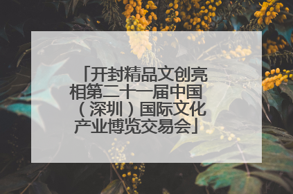 开封精品文创亮相第二十一届中国（深圳）国际文化产业博览交易会