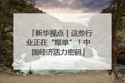 新华视点｜这些行业正在“爆单”！中国经济活力密码