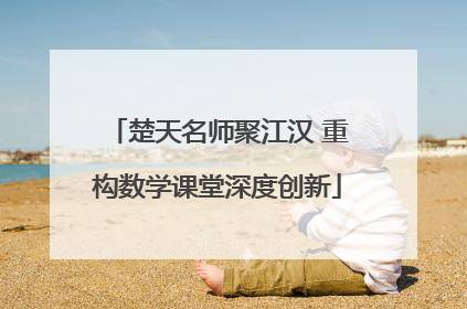 楚天名师聚江汉 重构数学课堂深度创新