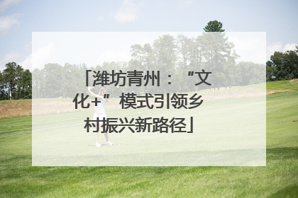 潍坊青州：“文化+”模式引领乡村振兴新路径