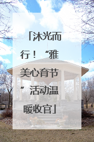 沐光而行！“雅美心育节”活动温暖收官