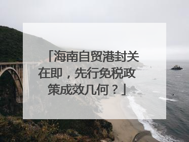 海南自贸港封关在即，先行免税政策成效几何？