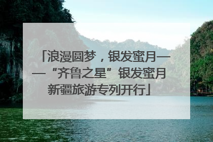 浪漫圆梦，银发蜜月——“齐鲁之星”银发蜜月新疆旅游专列开行