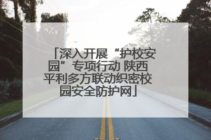 深入开展“护校安园”专项行动 陕西平利多方联动织密校园安全防护网