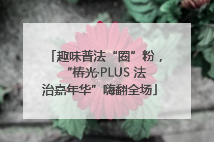 趣味普法“圈”粉，“椿光·PLUS 法治嘉年华”嗨翻全场