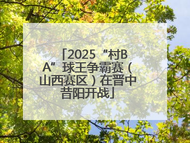 2025“村BA”球王争霸赛（山西赛区）在晋中昔阳开战